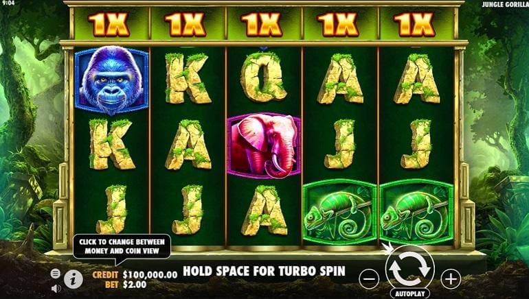 Jungle Gorilla Slot Bonus