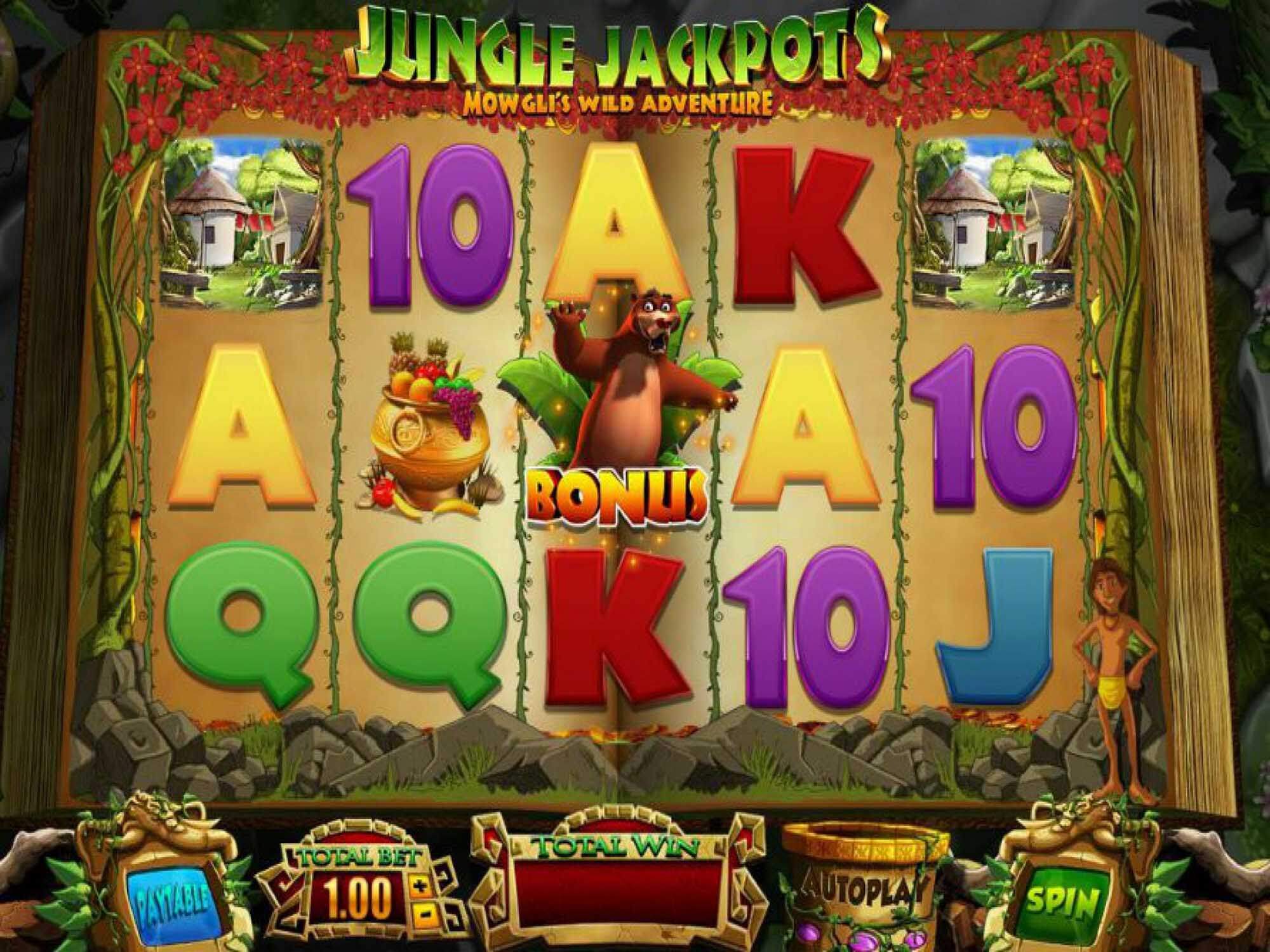 Jungle Jackpots Slot Gameplay