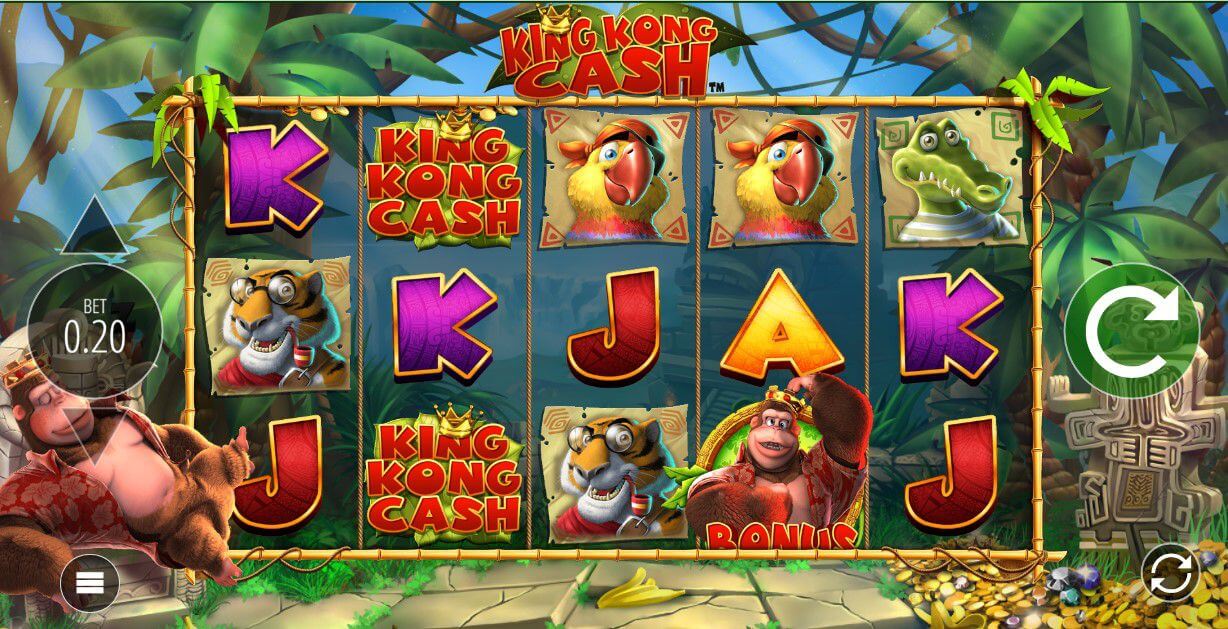 King Kong Cash Slot Gameplay