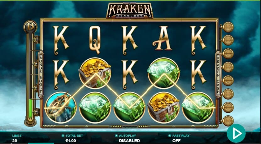 Kraken Conquest Slot Bonus