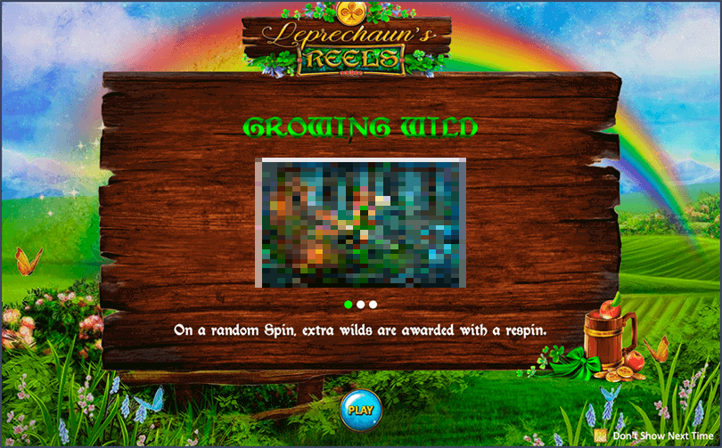 Leprechauns Reels Slot Bonus