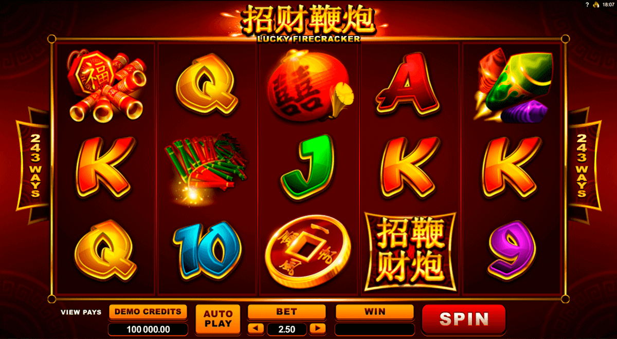 Lucky Firecracker Slot Gameplay