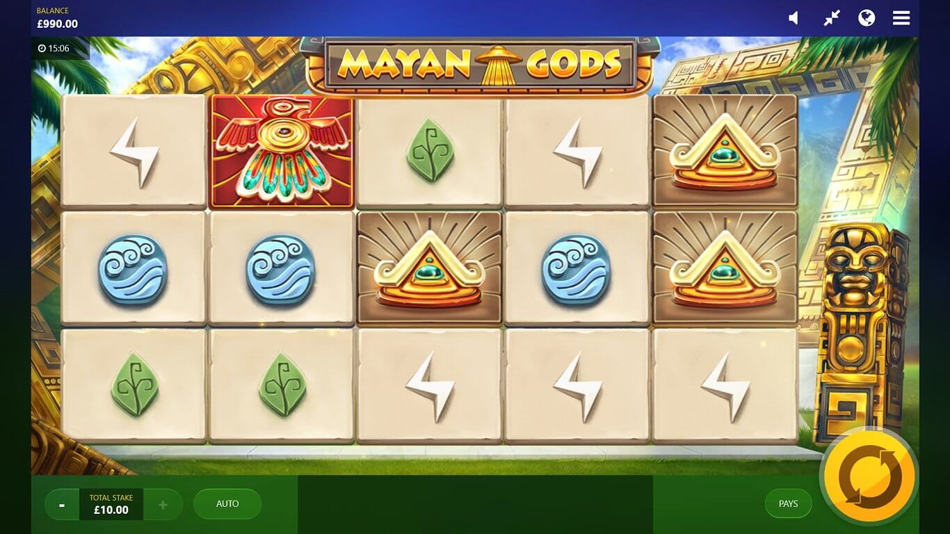 Mayan Gods Slot Bonus