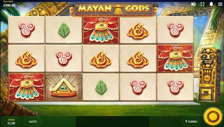 Mayan Gods Slot Gameplay