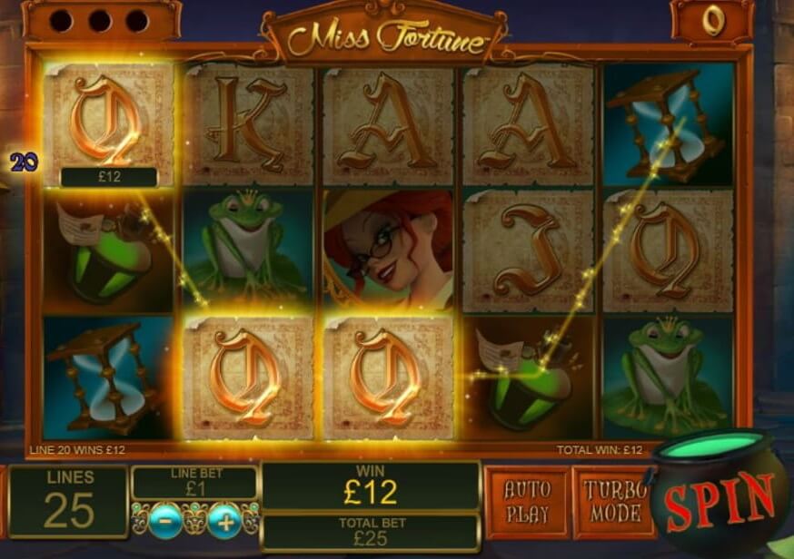 Miss Fortune Slot Wins