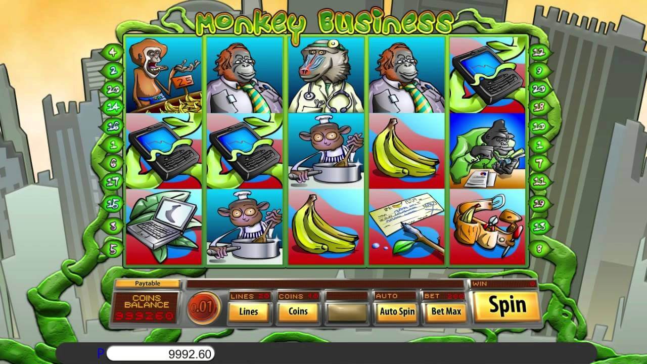 Monkey Business Slot Bonus