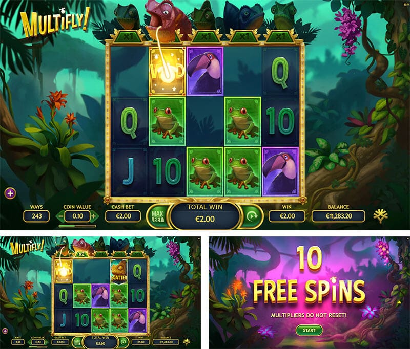 MultiFly Slot Bonus