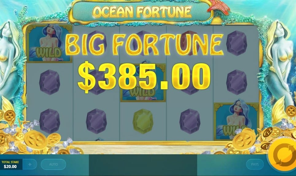 ocean fortune gameplay