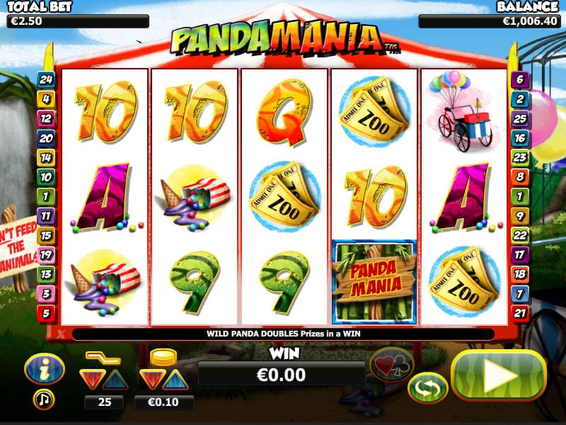 Pandamania Slot Game Gameplay