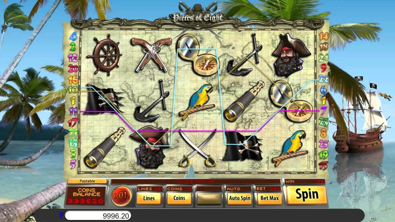 Pieces of Eight Slot Bonus