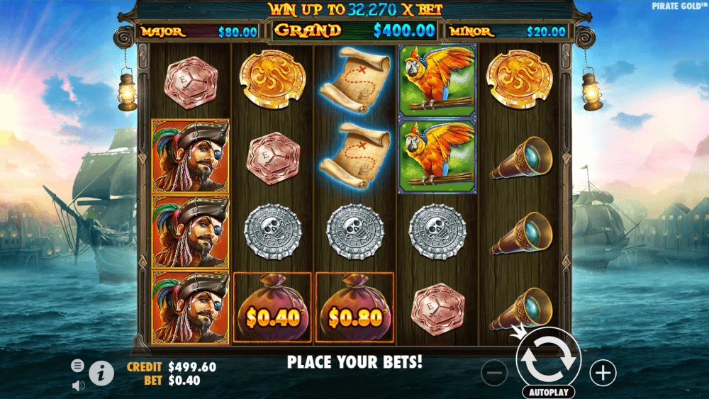 Pirate Gold Slot Bonus