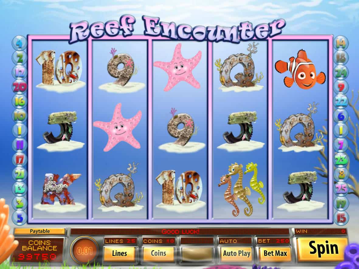 Reef Encounter Slot Gameplay