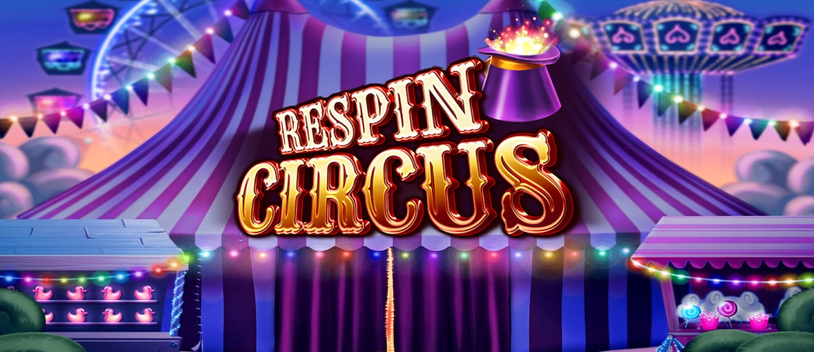 Respin Circus video Slot Logo