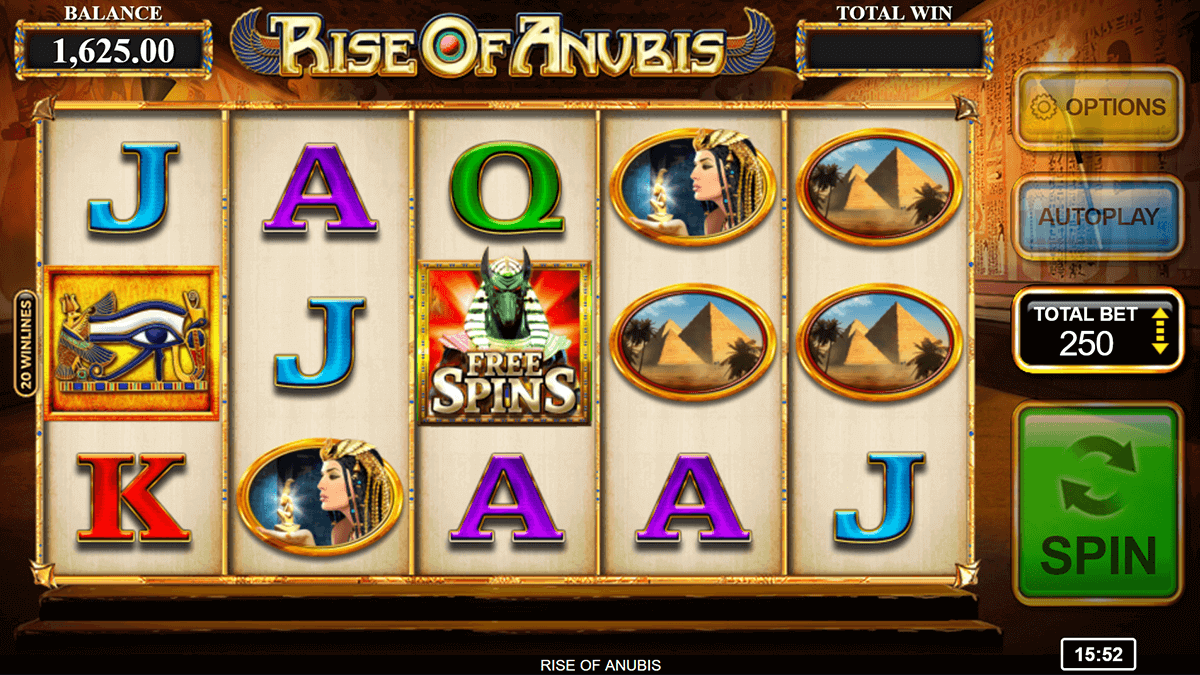 Rise Of Anubis Slot Bonus