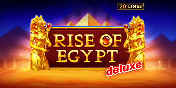 Rise of Egypt Deluxe Slot Logo Slots Baby