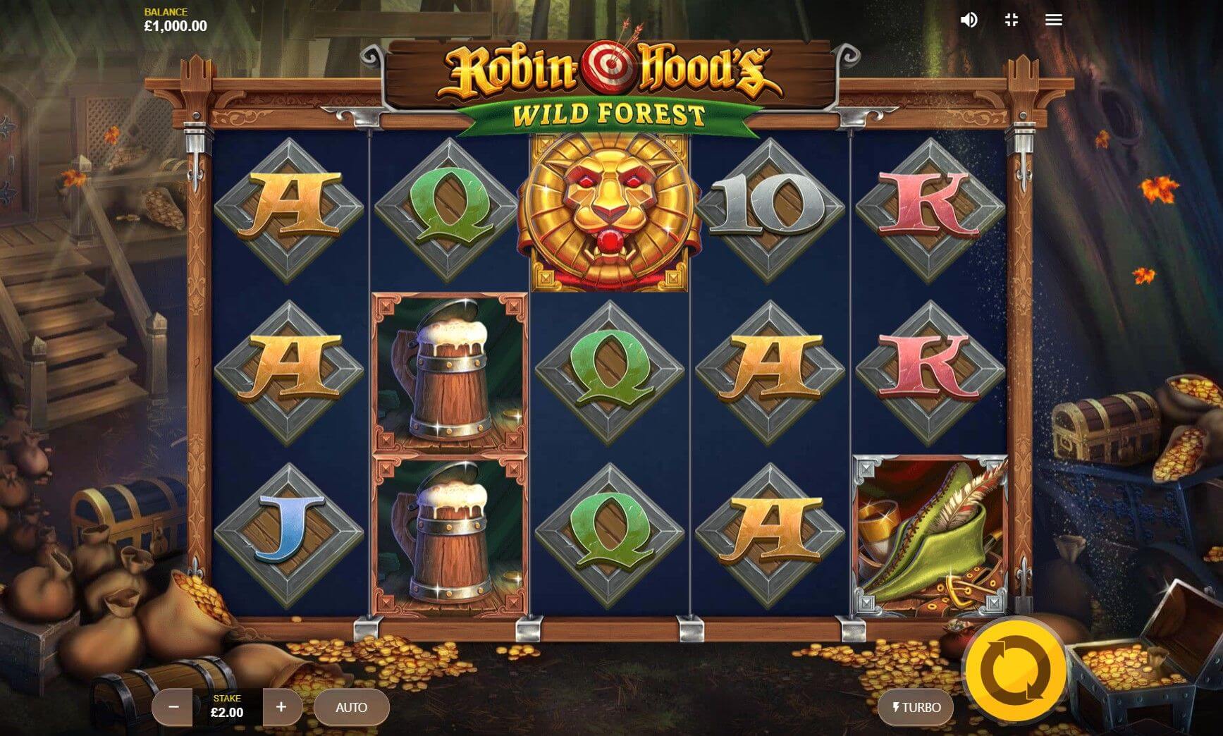 Robin Hood Slot Gameplay