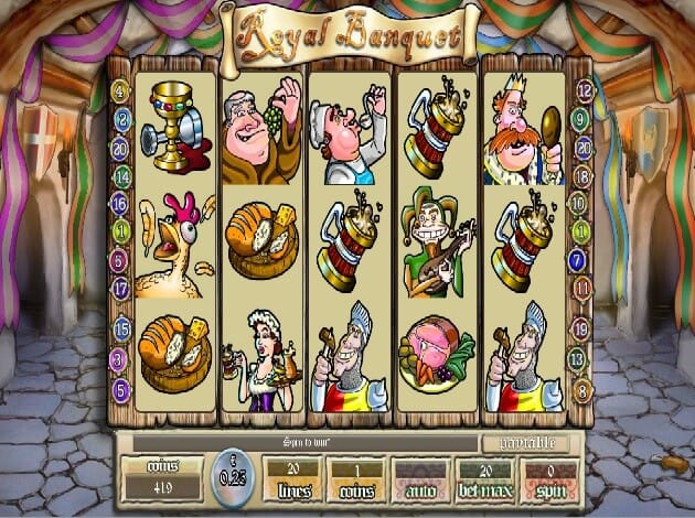 Royal Banquet Slot Gameplay