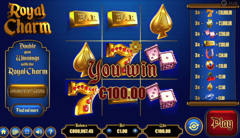 Royal Charm Slot Gameplay