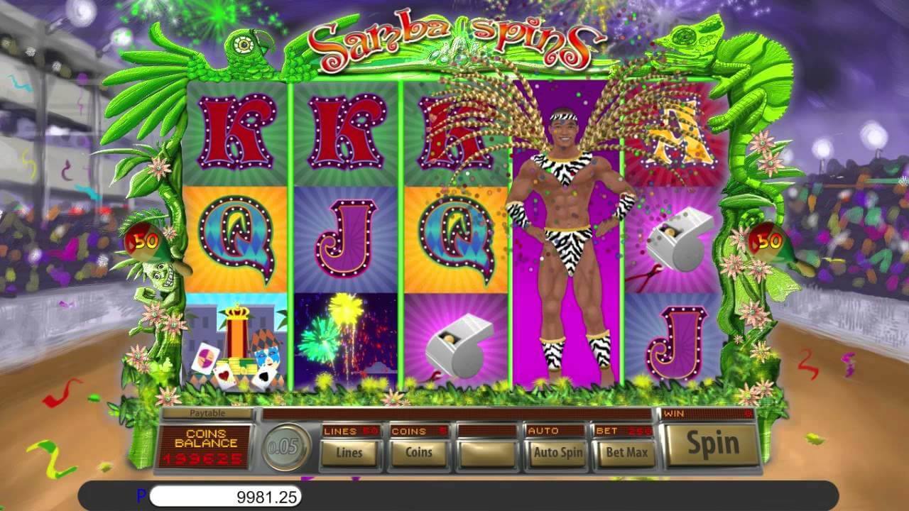 Samba Spins Slot Gameplay