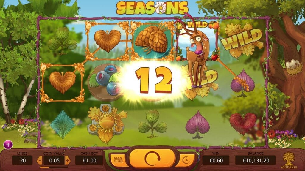 Seasons Slot Bonus