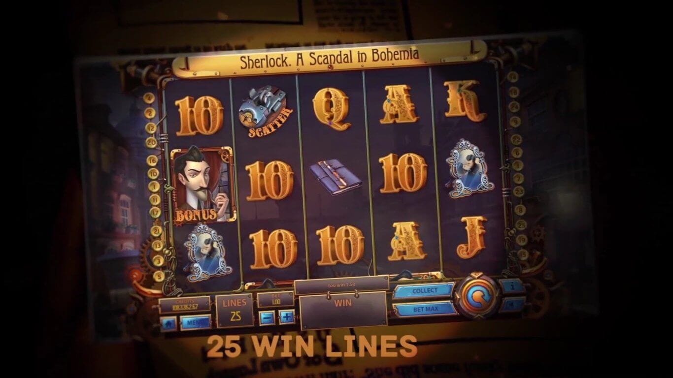 Sherlock A Scandal In Bohemia Slot Bonus