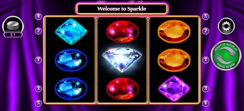 Sparkle Slot Gameplay