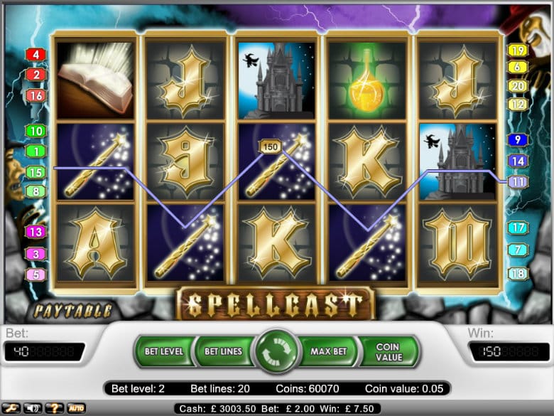 spellcast slot gameplay