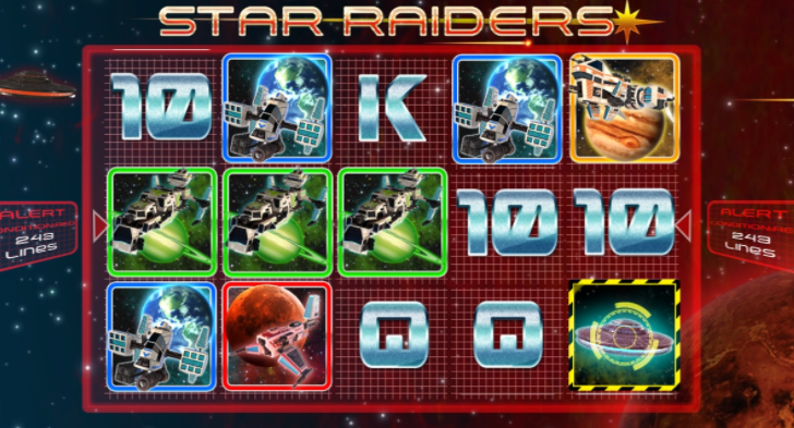 Star Raiders Slot Gameplay 2