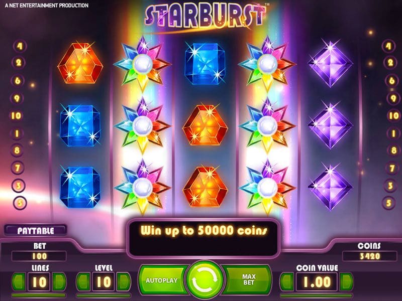 Starburst Gameplay