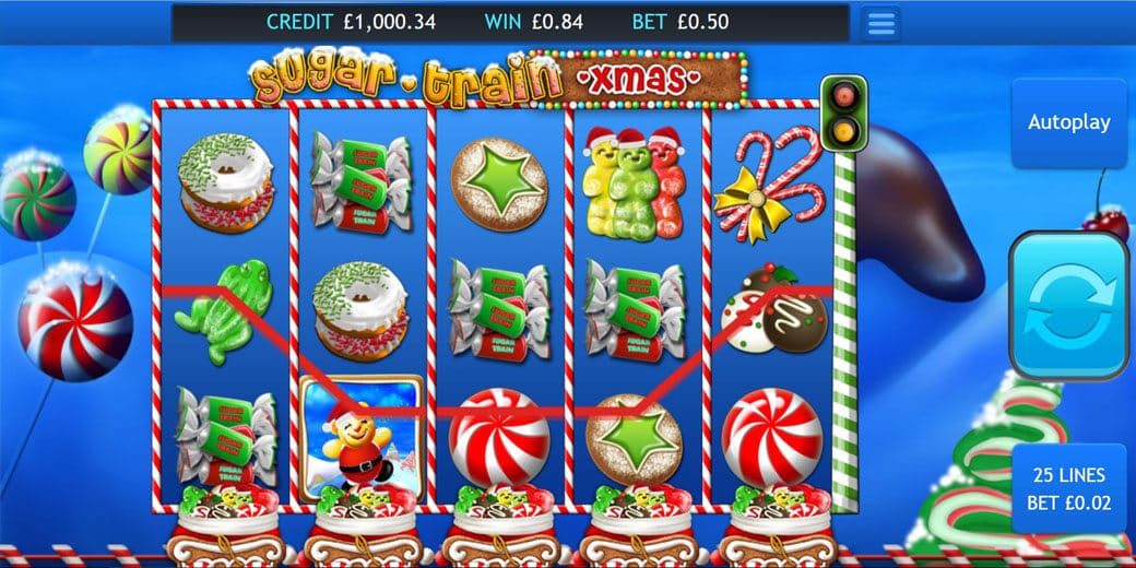 Sugar Train Xmas Slot Bonus