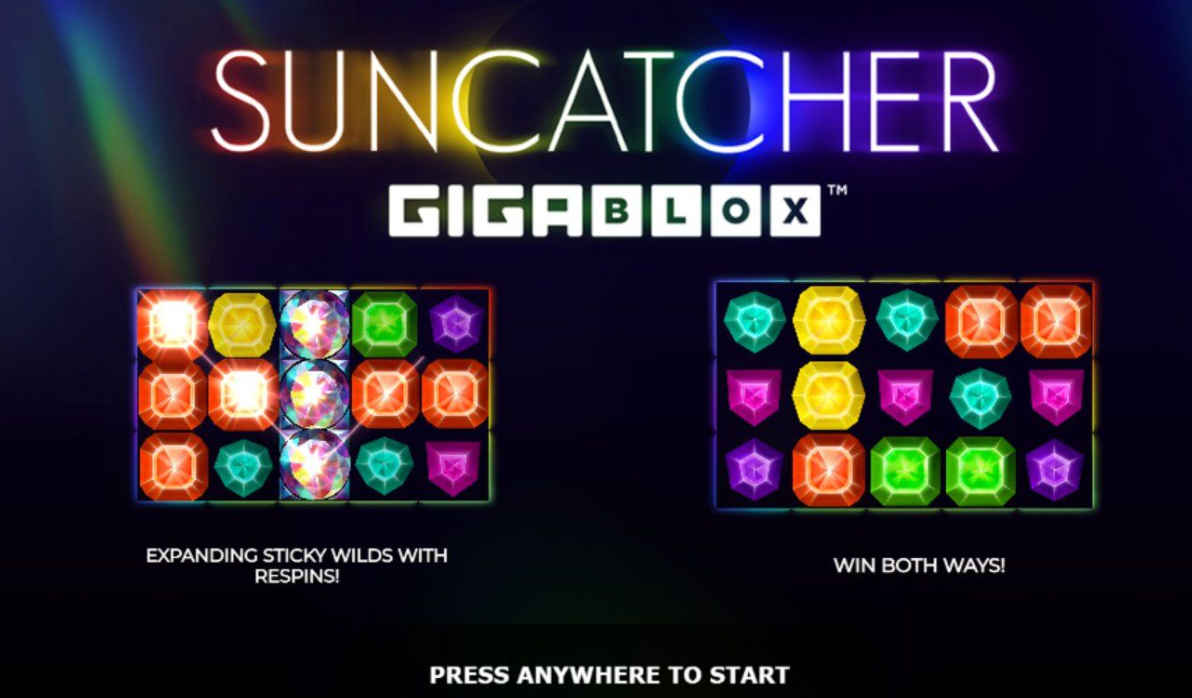 Suncatcher Gigablox Slot Gameplay