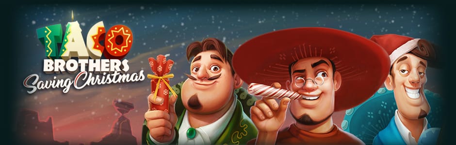 Taco Brothers Saving Christmas Logo