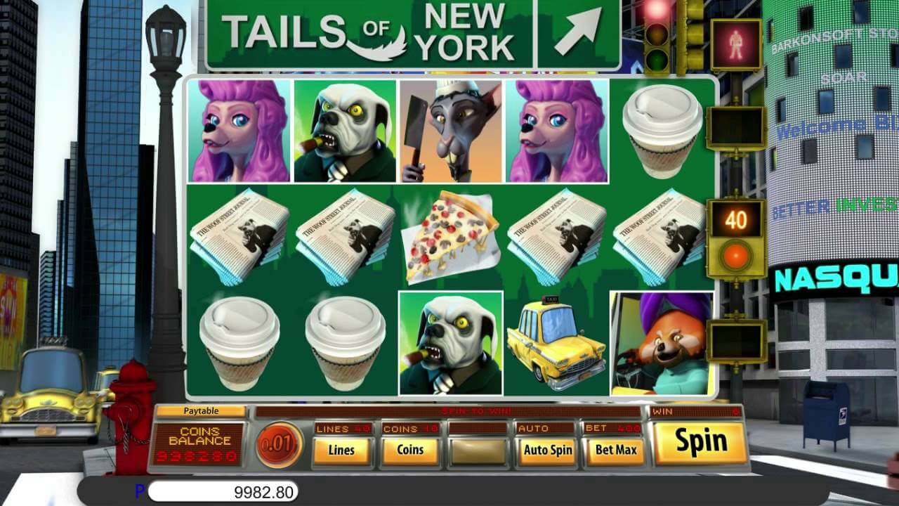 Tails of New York Slot Bonus