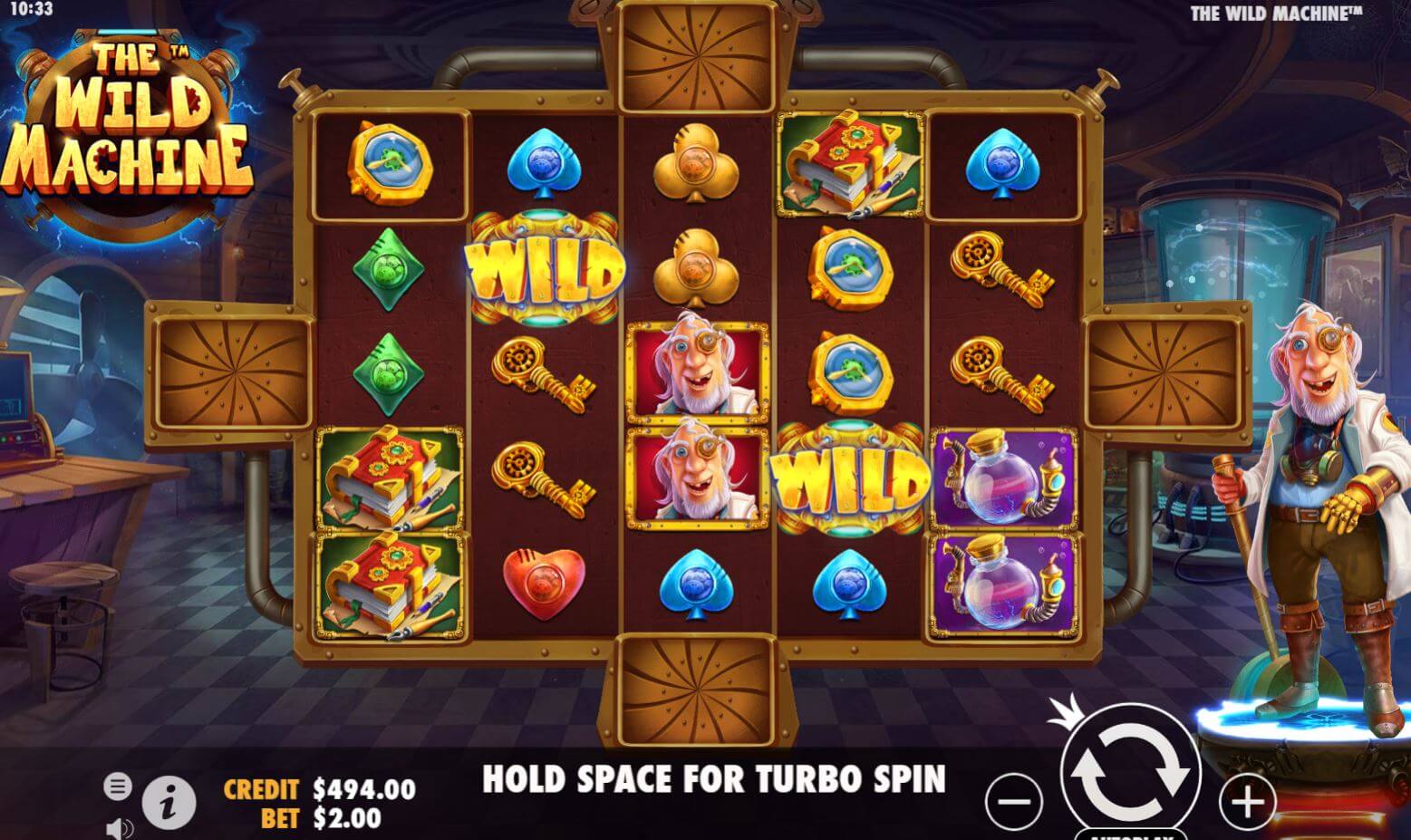 The Wild Machine Slot Gameplay