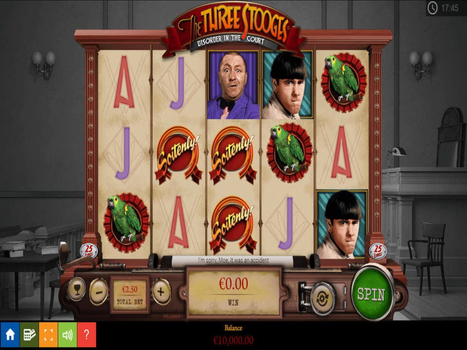 Three Stooges Slot Bonus