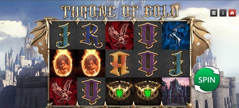 Throne of Gold Slot Gameplay