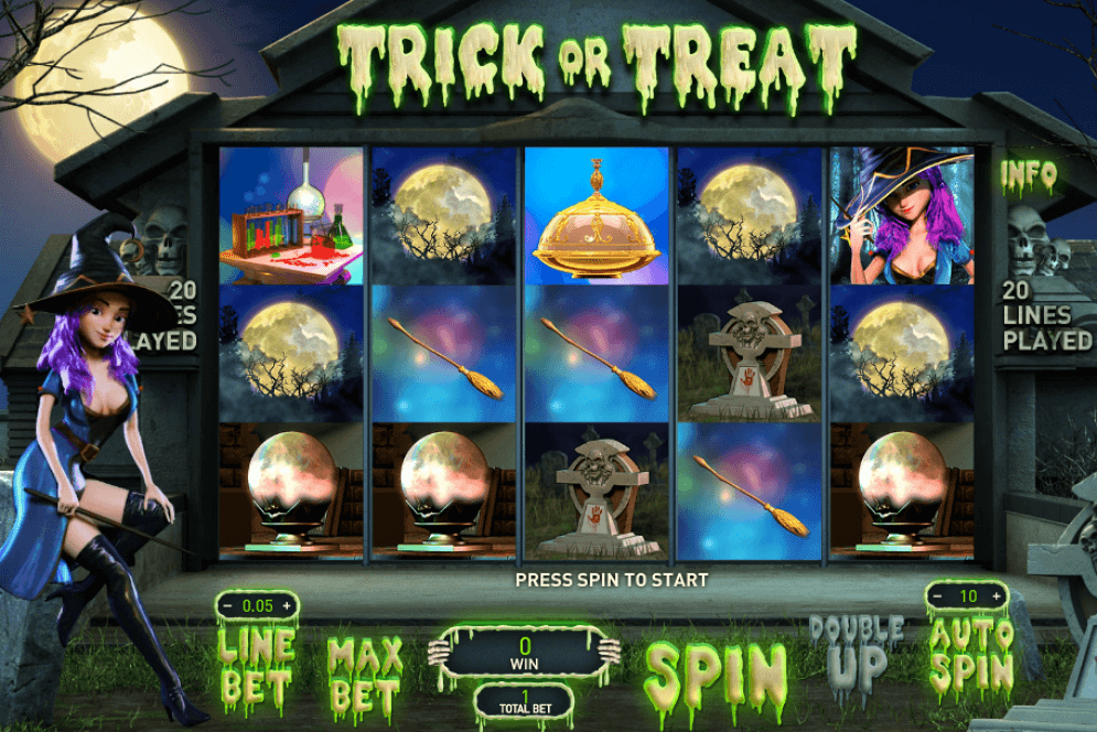 Trick or Treat Slot Gameplay