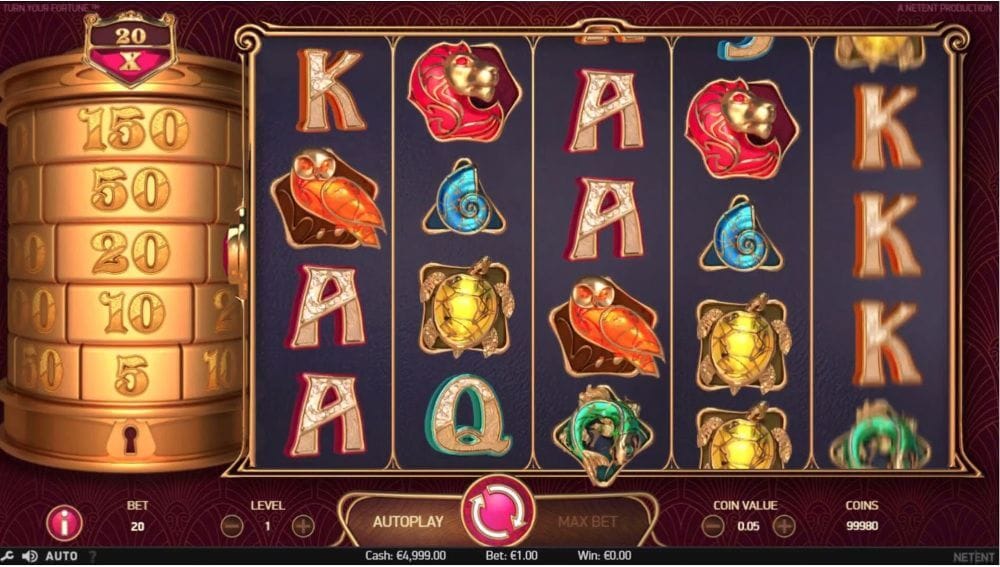 Turn Your Fortune Slot Gameplay