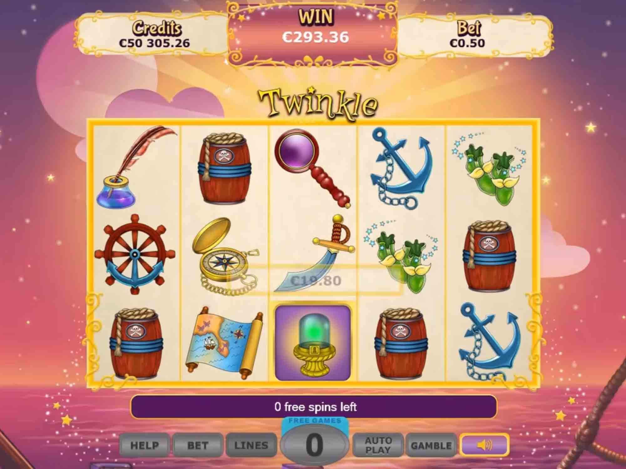 Twinkle Slot Bonus