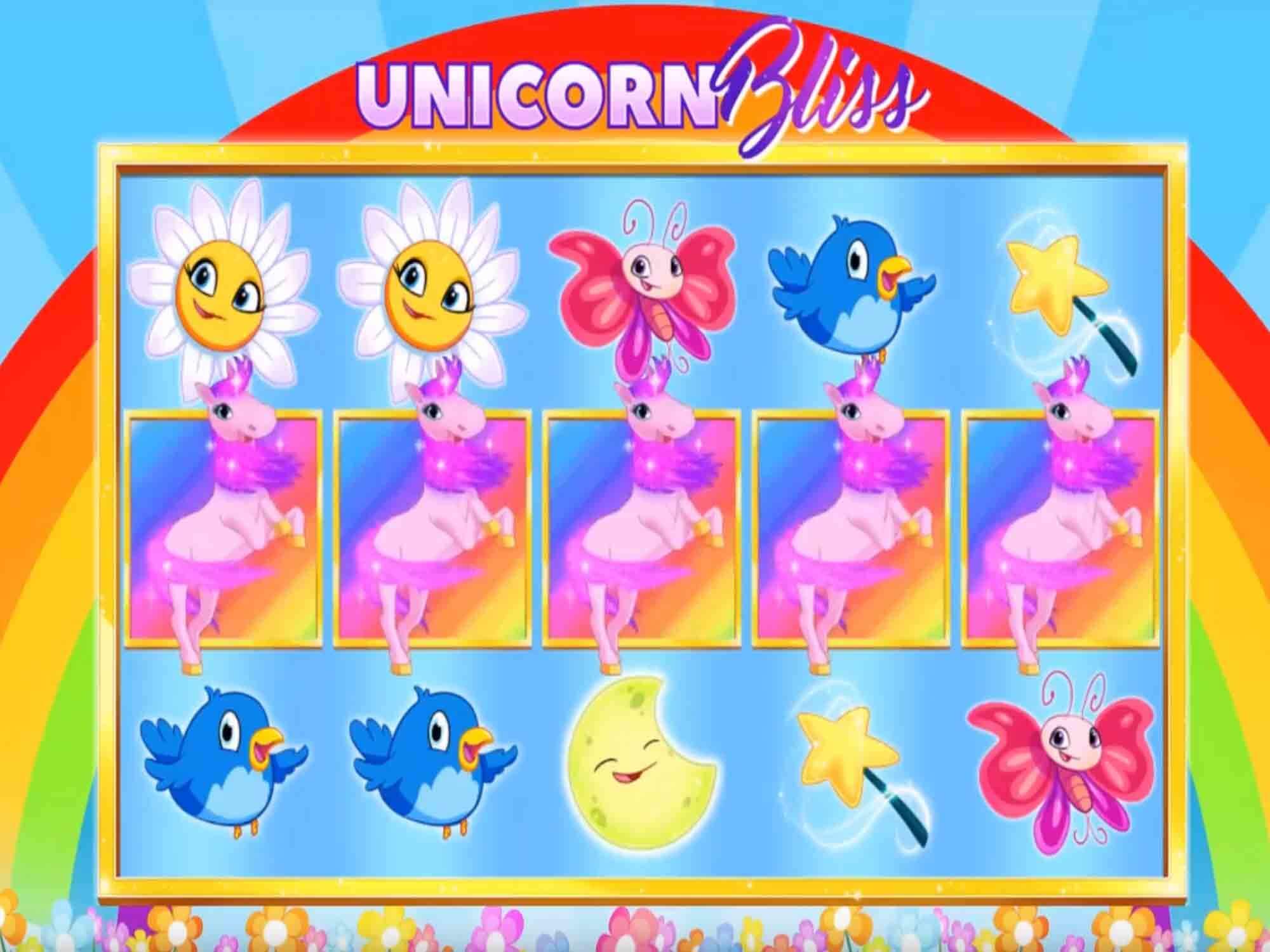 Unicorn Bliss Slot Gameplay