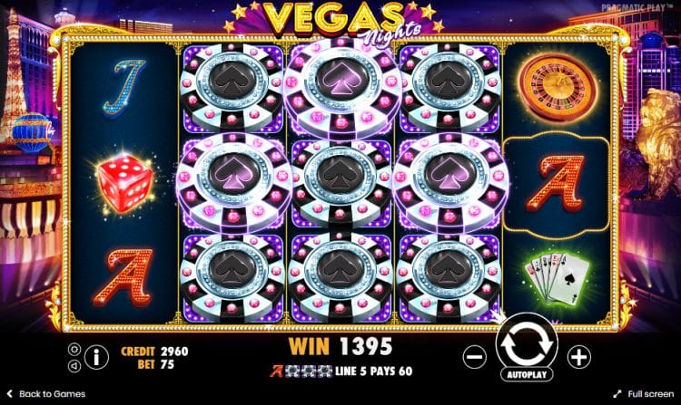 Vegas Night Life Slot Features