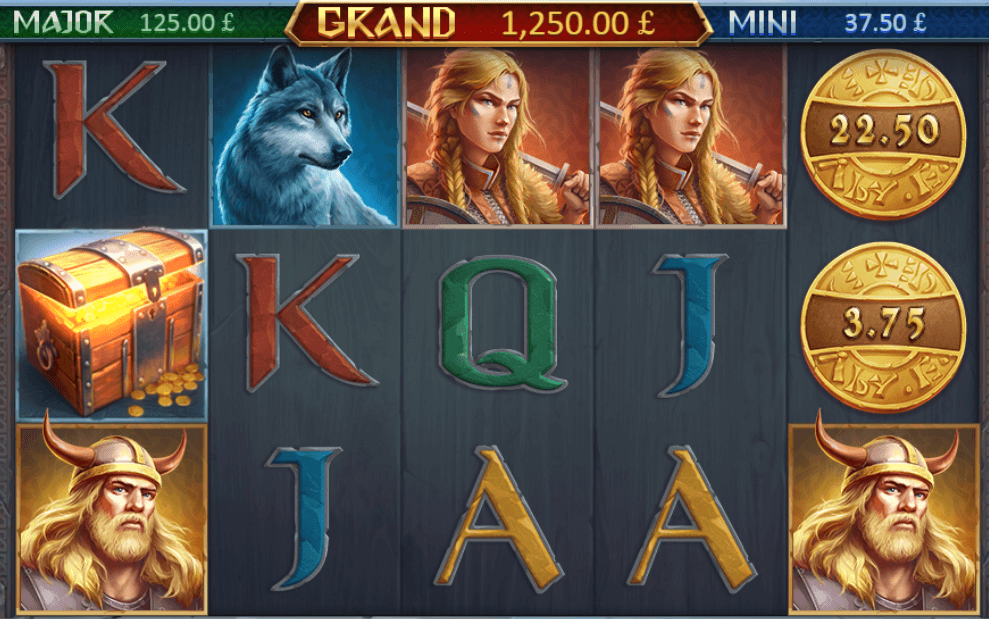 Vikings Fortune Hold and Win Slot Gameplay