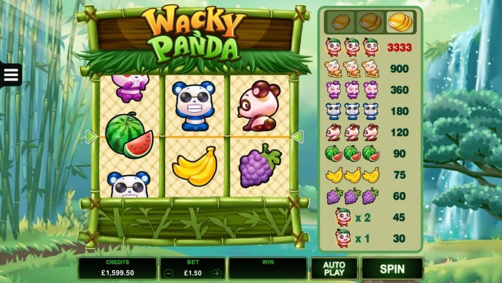 Wacky Panda Slot Game Gameplay