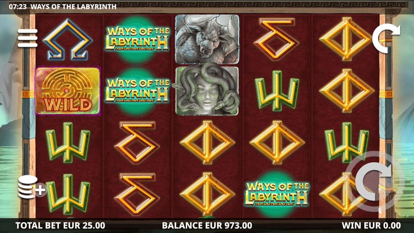 Ways Of The Labyrinth Slot Bonus