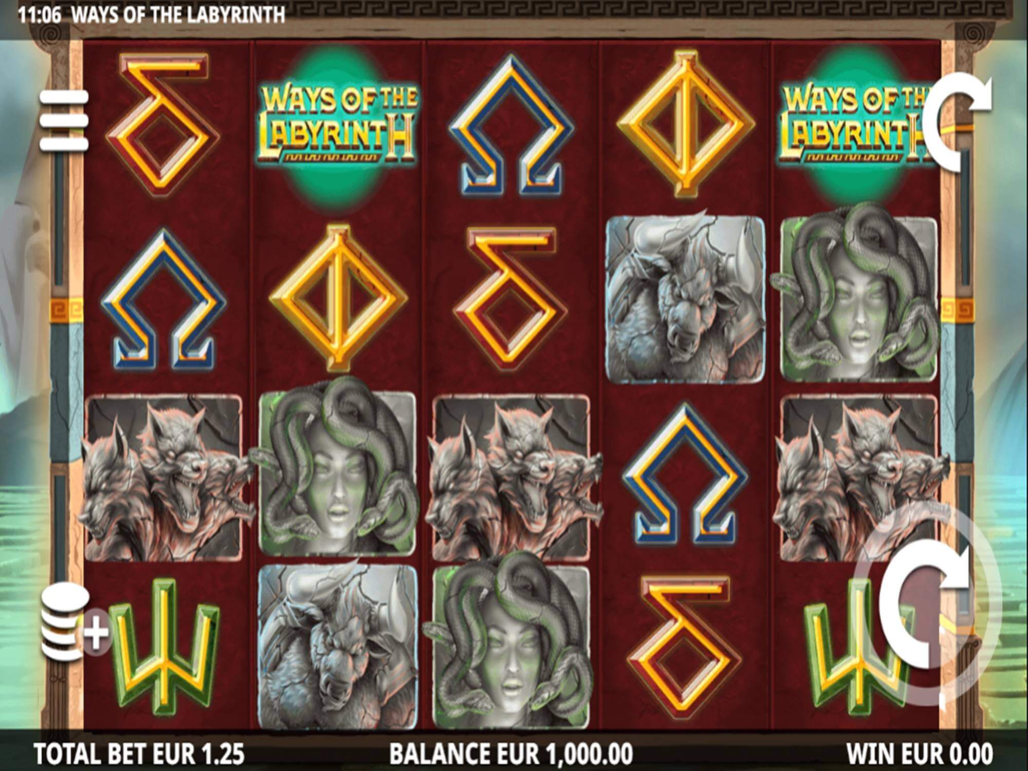 Ways Of The Labyrinth Slot Gameplay