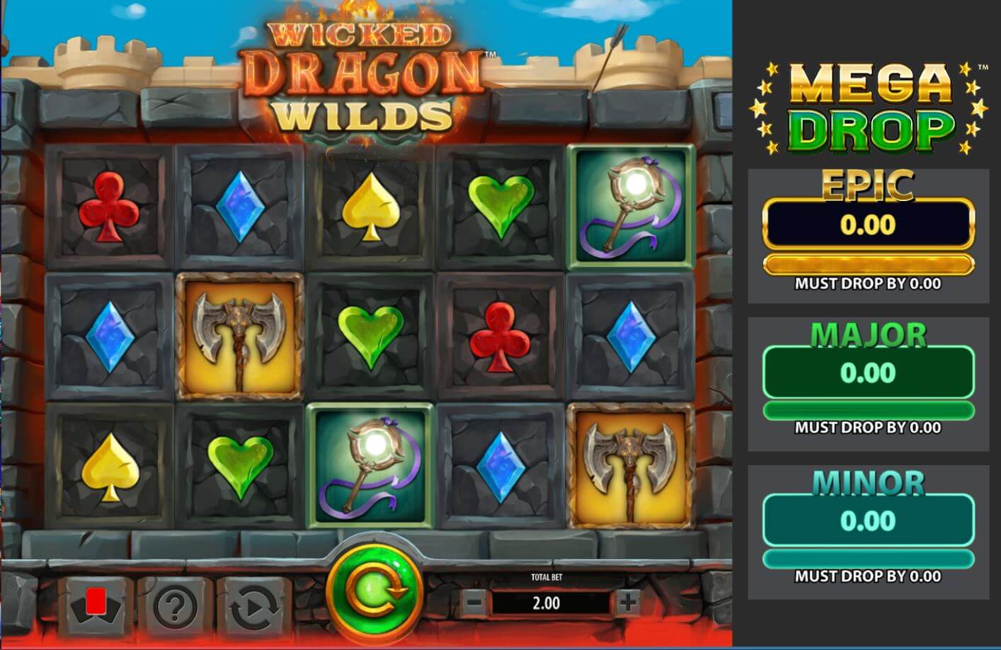 Wicked Dragon Wilds Slot Gameplay