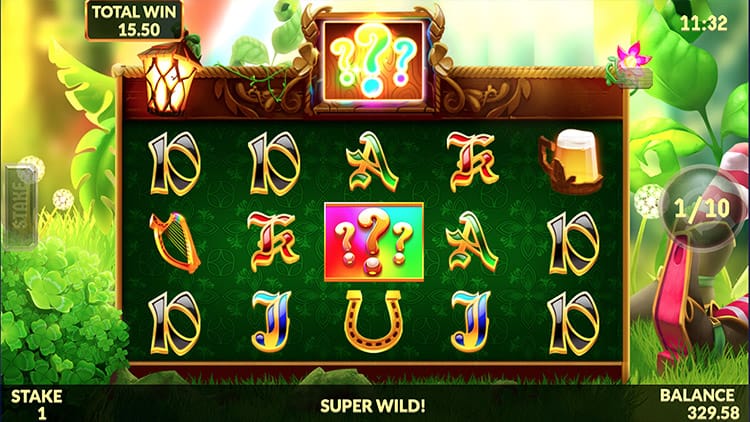 Wild Rover Slot Bonus