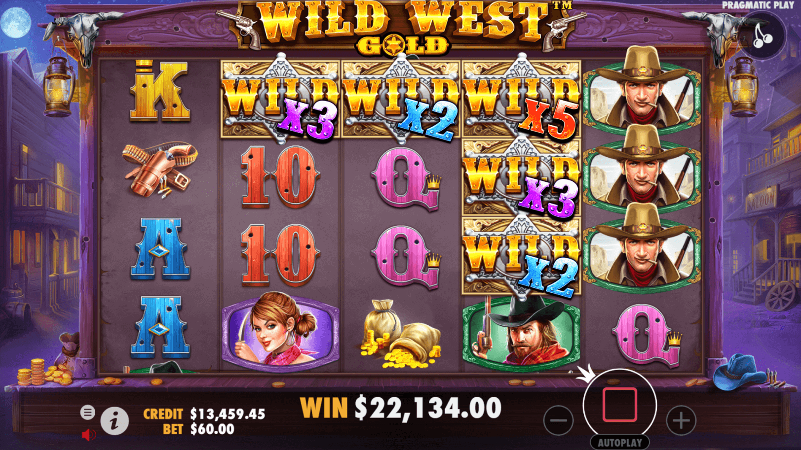 Wild West Gold Slot Bonus