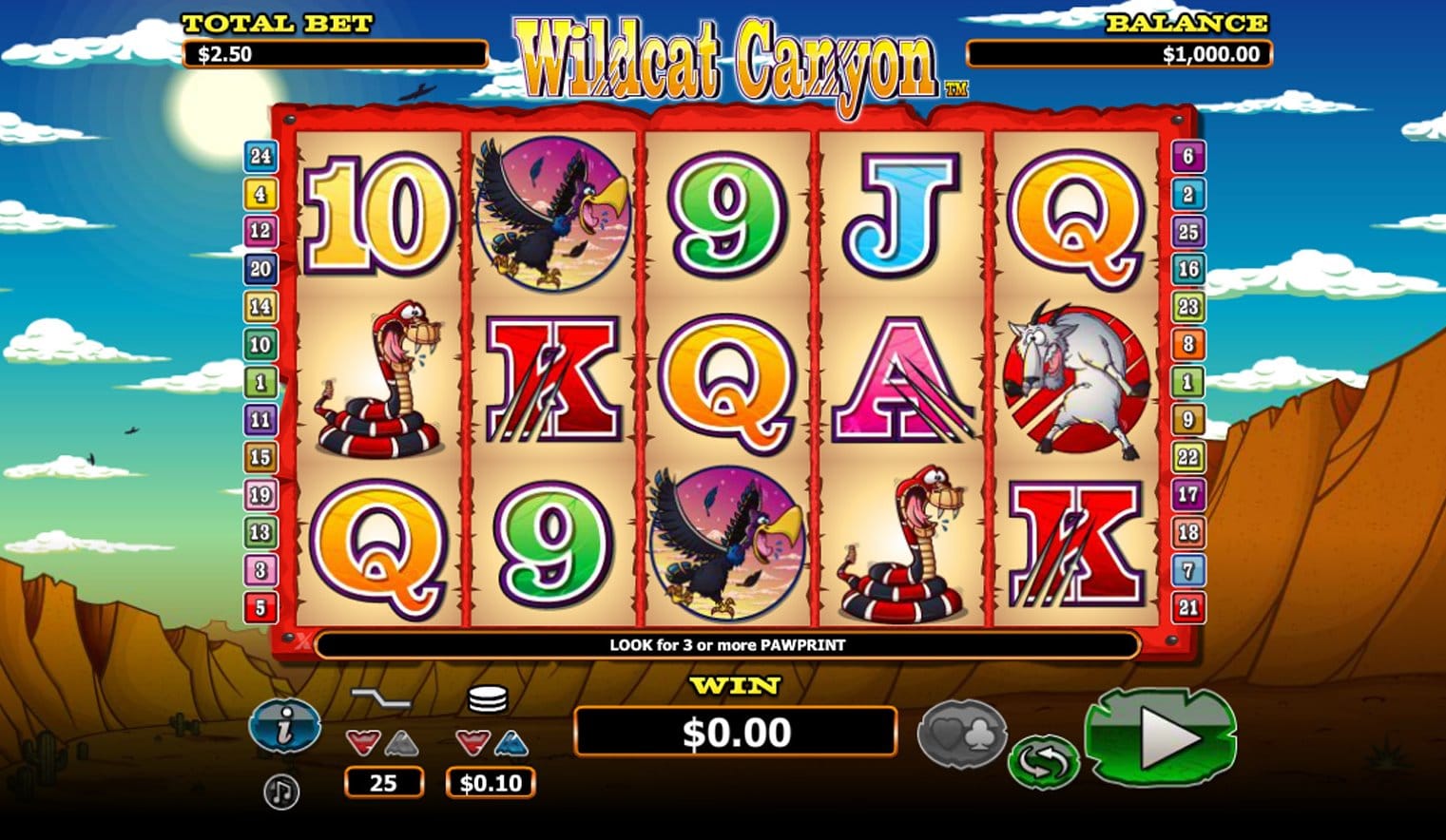 Wildcat Canyon Gameplay
