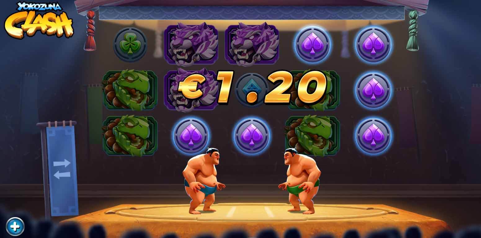 Yokozuna Clash Slot Gameplay